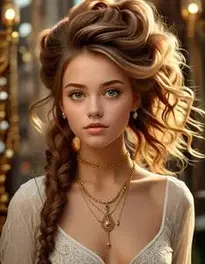 Fancy Hairstyle How face swap