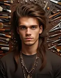 Man Hair Brushes face swap