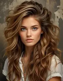 Raster Hair Style Woman face swap