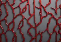 Astray Red Frame Wallpaper