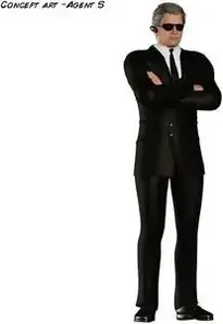 Government Agency Wear Suit Security Formal. Add to your photo