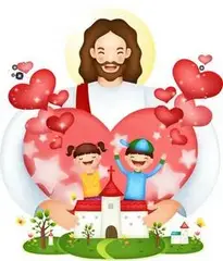 Of Illustration Jesus Protection Child Christianity. Add to your photo
