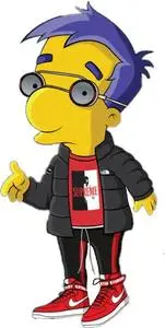 Van Bart Yellow Houten Simpson Lisa Cartoon. Add to your photo