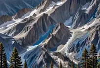 Sierra Blue Wallpaper