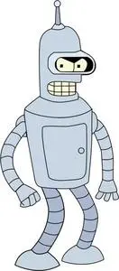 Robot Bender. Add to your photo