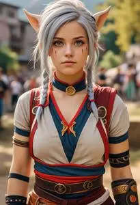 Impa Age Calamity Cosplay face swap