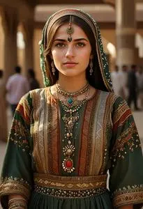 Iraqi Traditional Dress face swap