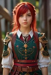 Milim Cosplay face swap