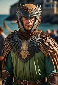 Sea Hawk Costume face swap
