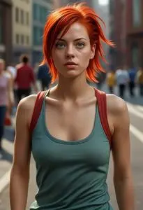 Run Lola Run Costume face swap