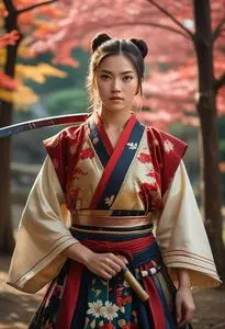 Samurai Costume face swap