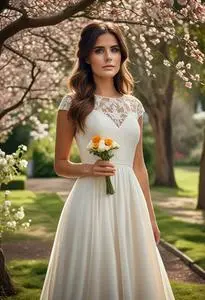 Binky Felstead Wedding Dress face swap
