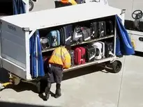 Baggage background wallpaper. Add your photos