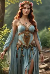 Hel Goddess Costume face swap