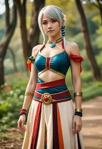 Impa Age Calamity Cosplay face swap