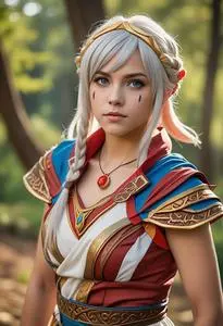 Impa Age Calamity Cosplay face swap