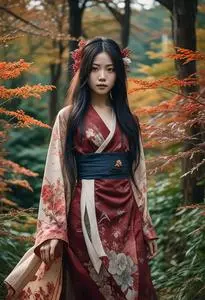 Kuchisake Onna Costume face swap
