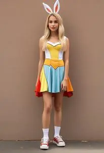 Lola Looney Tunes Costume face swap