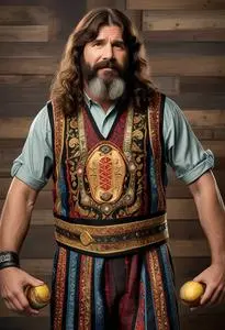 Mick Foley Costume face swap