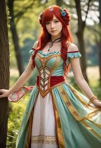 Milim Cosplay face swap