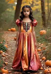 North West Halloween Costume face swap
