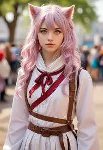 Pitou Cosplay face swap