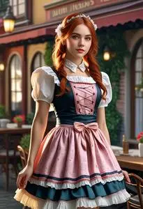 Tera Maid Outfit face swap