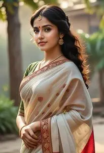 Sada Saubhagyavati Saree face swap