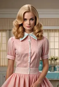 Stepford Wives Costume face swap