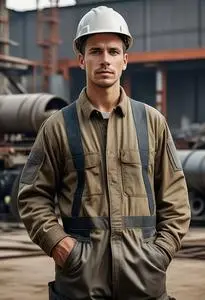 Steel Worker Clothing face swap