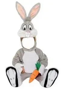 Bugs Bunny Kids Costume / Fancy Dress