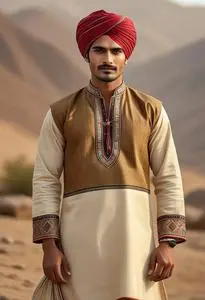 Gujarati Dress Male face swap