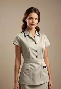 Housekeeping Uniforms face swap