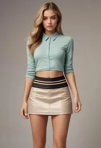 Lola Mini Skirt face swap