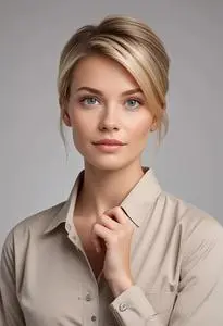 Esthetician Uniform face swap