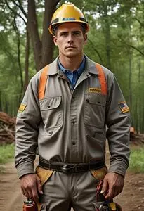 Electrical Lineman Clothing face swap