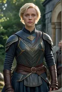 Brienne Tarth Costume face swap