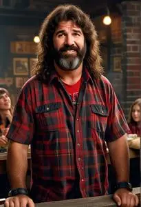 Mick Foley face swap