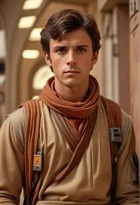Bespin Luke Costume face swap