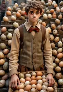 BoxTrolls Eggs Kid Costume face swap