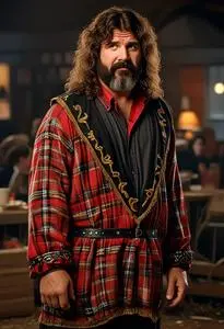 Mick Foley Costume face swap