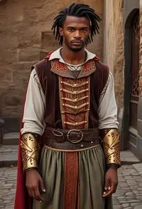 Maximilian Davis Costume face swap