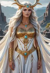 Hel Goddess Costume face swap