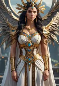 Hel Goddess Costume face swap