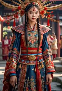 Bian Lian Costume face swap