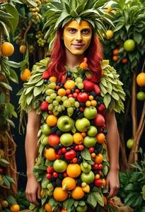 Fancy Dress How Make Fruit Costume Home face swap