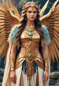 Myth Goddess Costume face swap