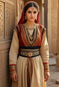 Iraqi National Dress face swap