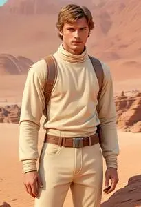 Luke Bespin Outfit face swap