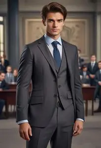 Solicitor Outfit face swap